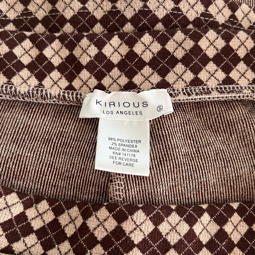 Kirious Checkered Mini Skort - Picture 4 of 6